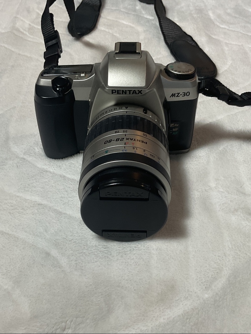 Pentax MZ-30 Silver and Black 28-80mm SLR Camera